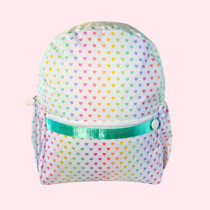 Medium Seersucker Backpack