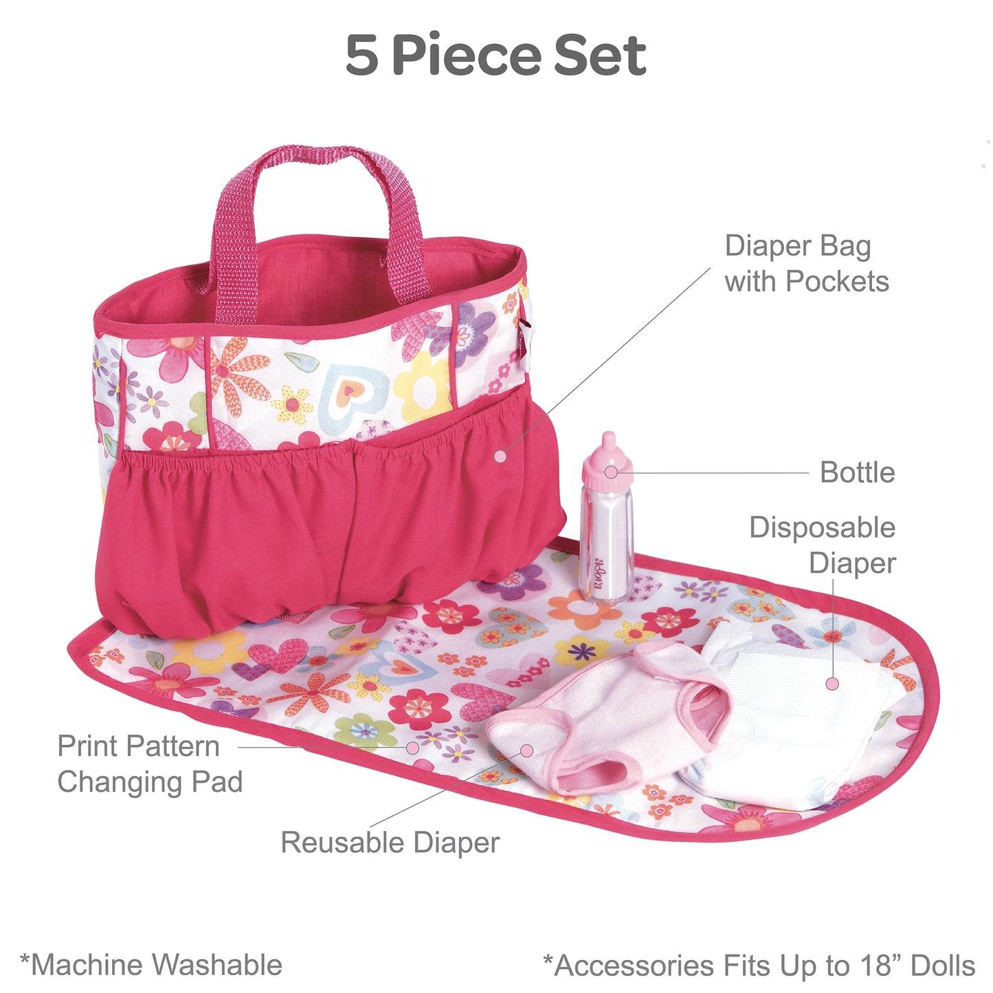 PlayDate Diaper Bag - Floral