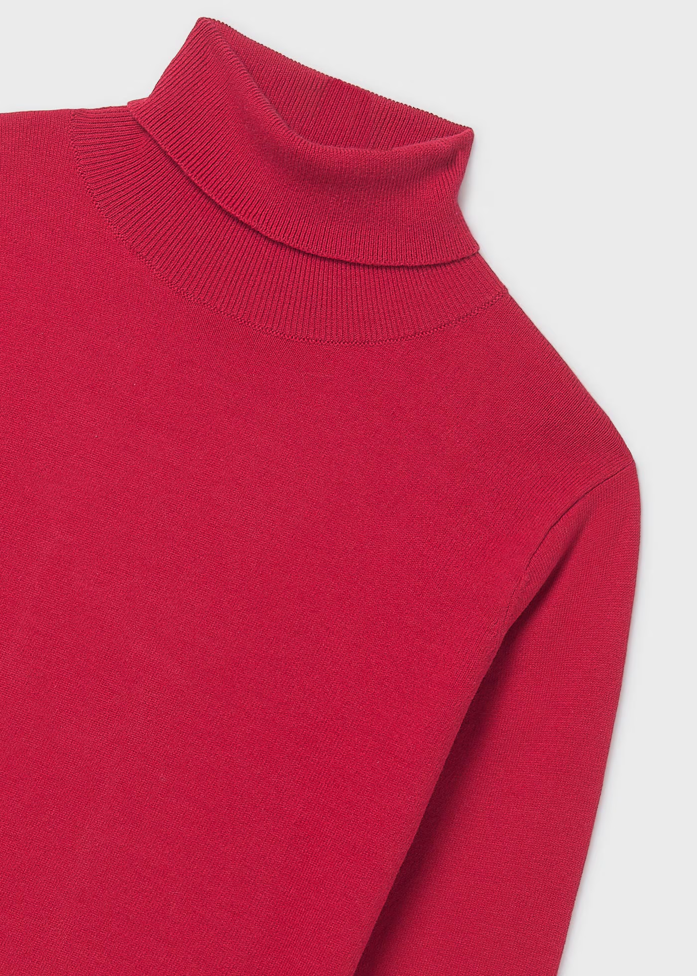 Turtleneck Sweater - Red