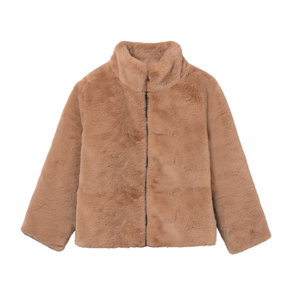 Tween Faux Fur Coat