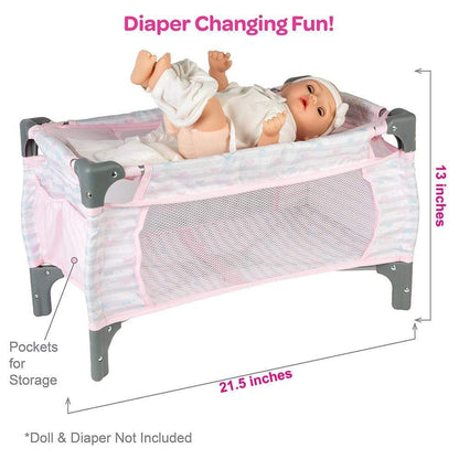 Deluxe Pack N Play - Pink