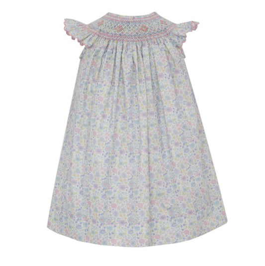Edith - Pink & Blue Liberty Floral Bishop