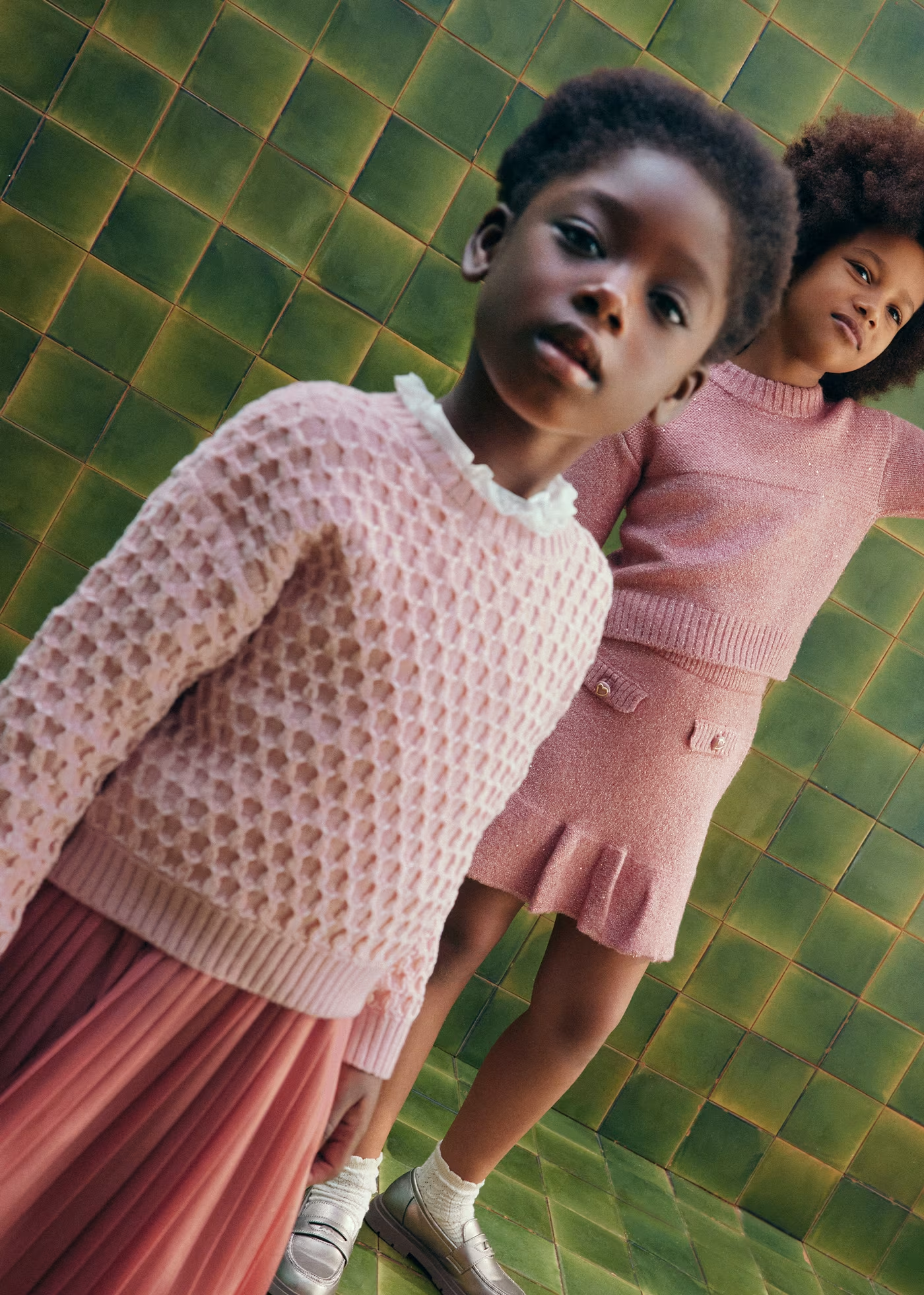 Chenille Sweater - Petal