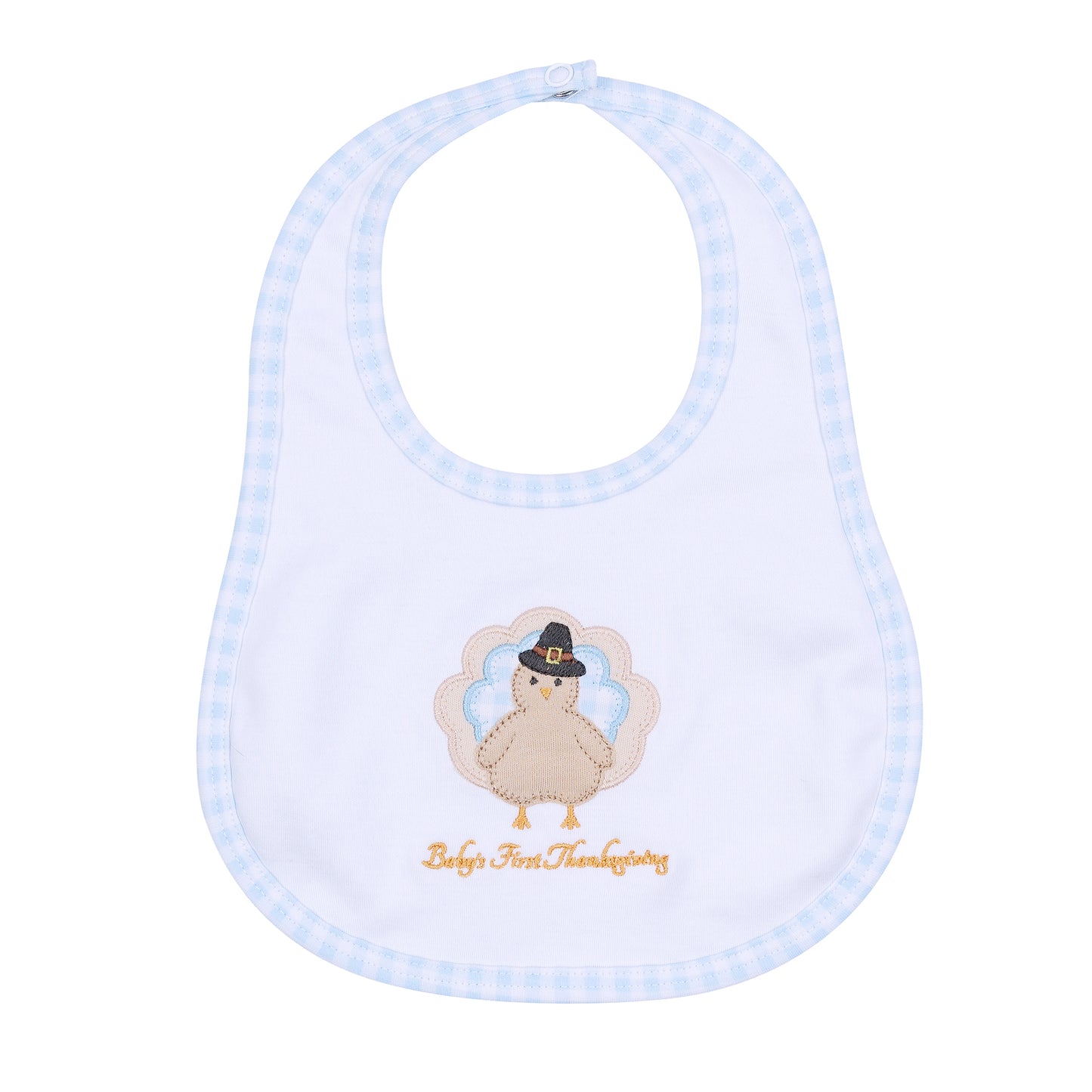 Pilgrim Pals Baby's 1st Thanksgiving Bib