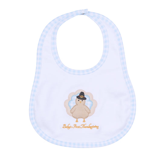 Pilgrim Pals Baby's 1st Thanksgiving Bib