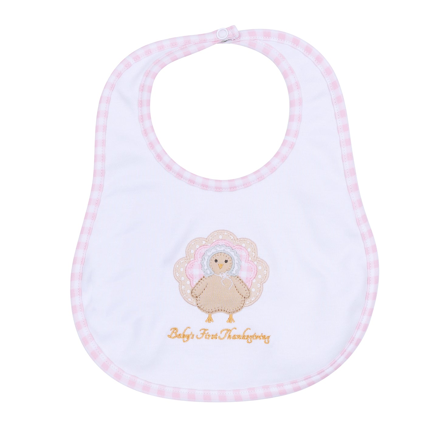 Pilgrim Pals Baby's 1st Thanksgiving Bib