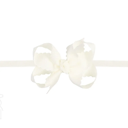 Scalloped Headband - 3.5" MD