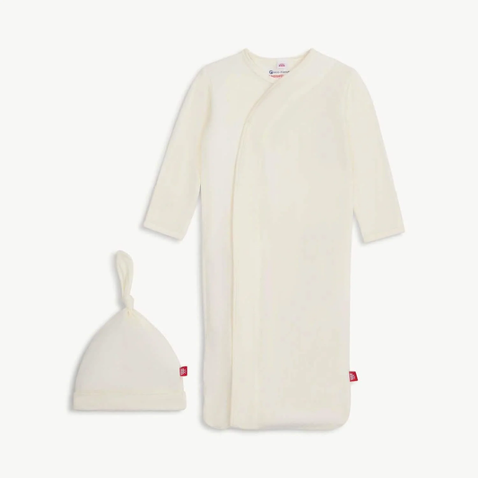 Egret Modal Gown & Hat