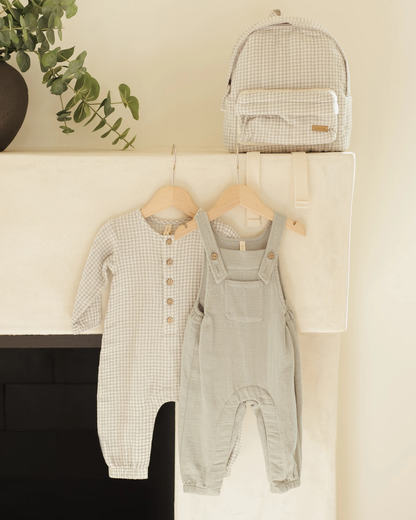 Baby Overall - Steel Blue