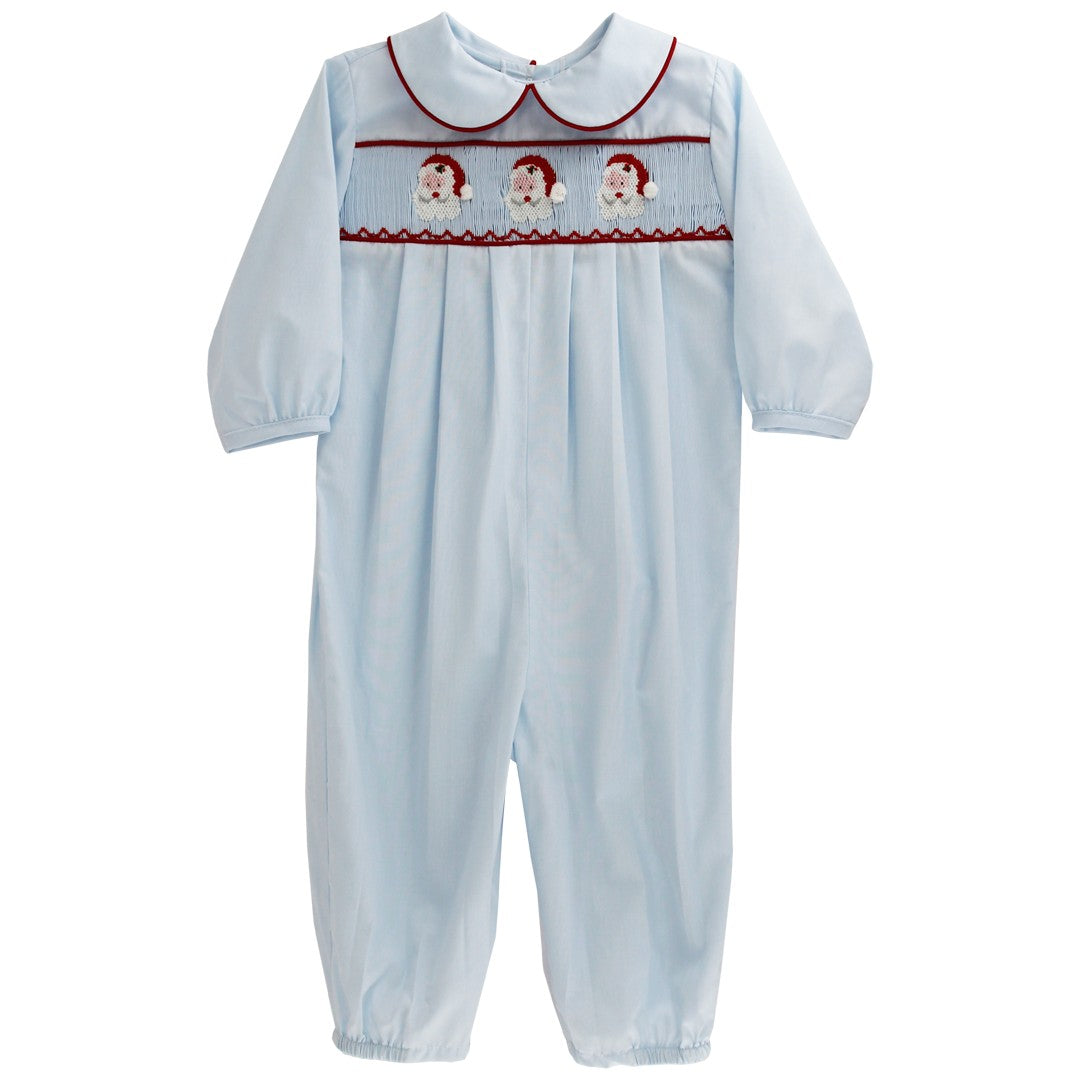 Smocked Santa - Long Bubble