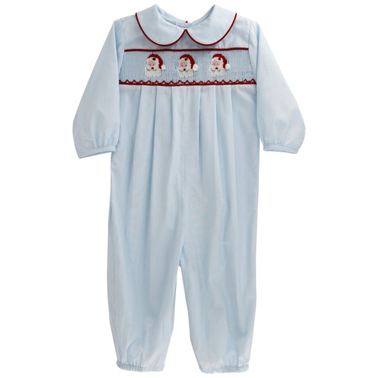 Smocked Santa - Long Bubble