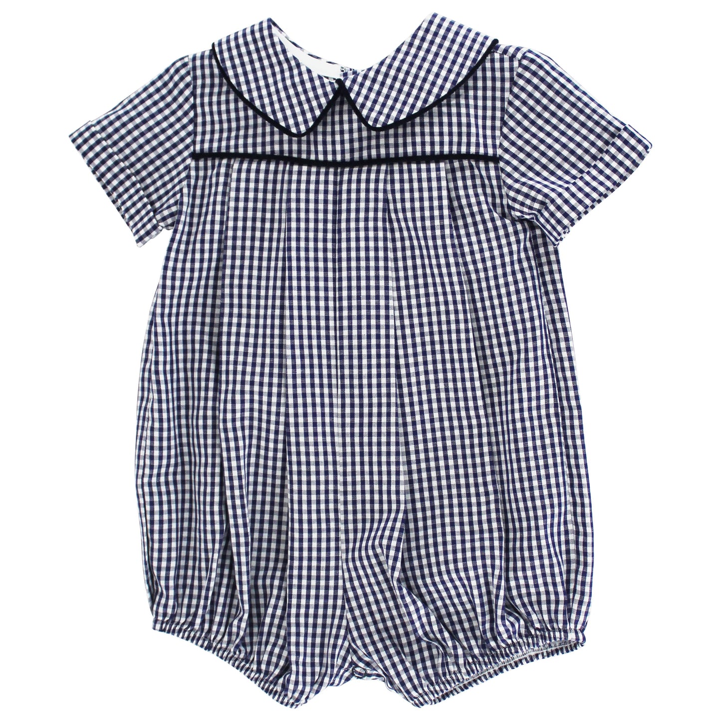 Navy Check - Dressy Bubble