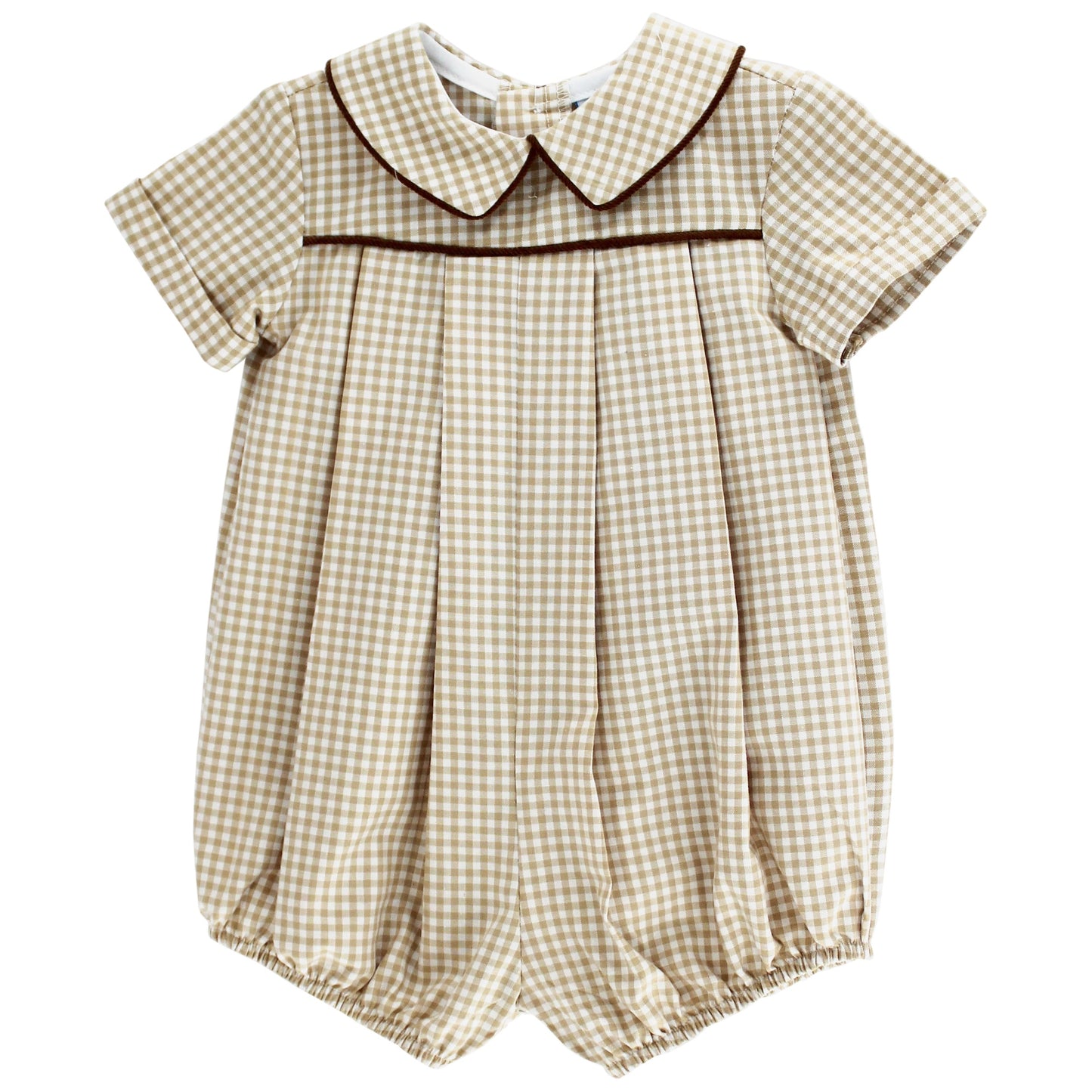 Khaki Check - Dressy Bubble