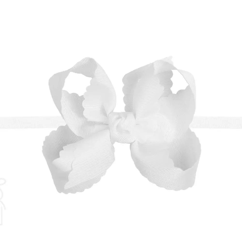 Scalloped Headband - 4.5" LG