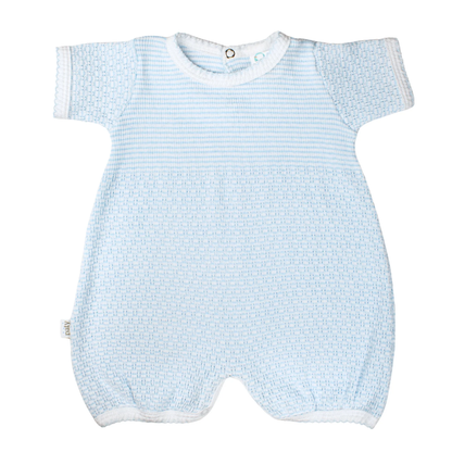 Knit Solid Straight Hem Bubble