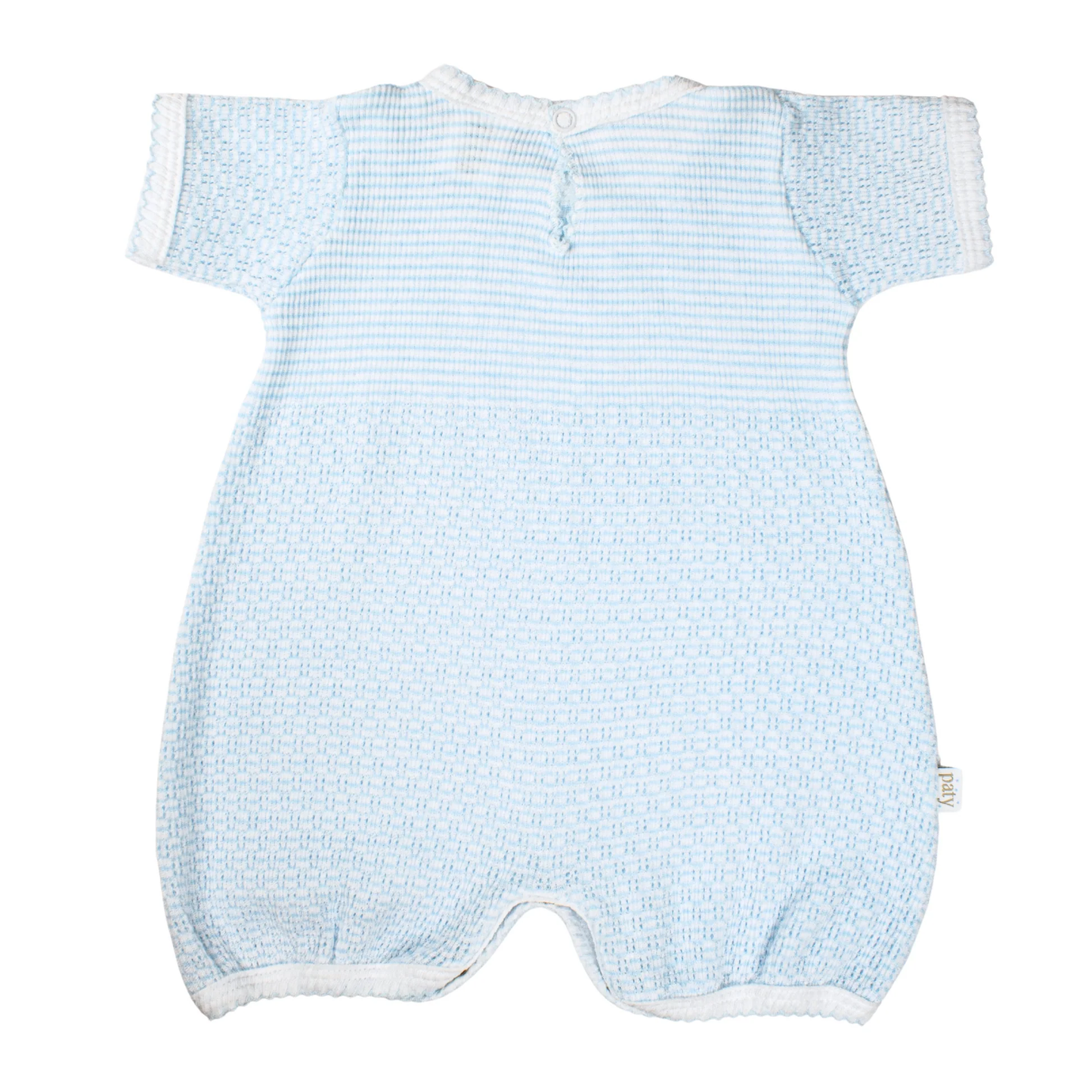 Knit Solid Straight Hem Bubble