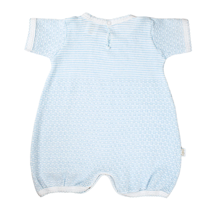 Knit Solid Straight Hem Bubble