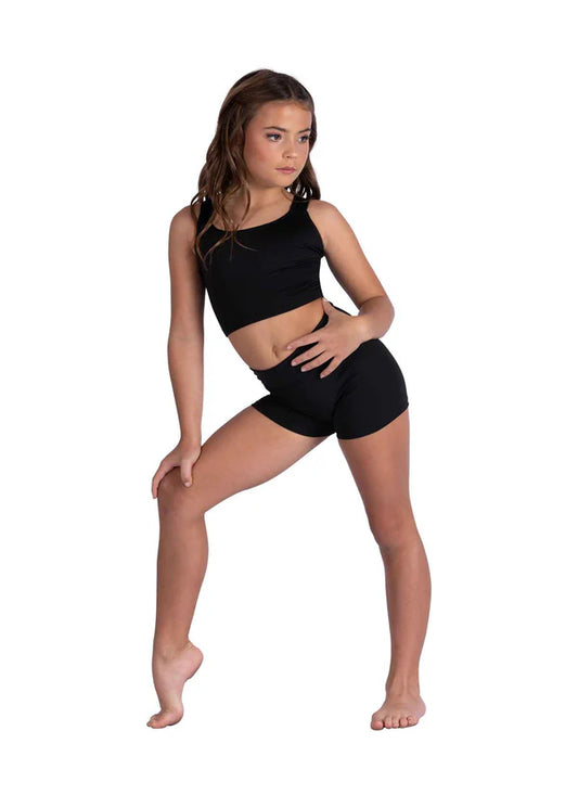 Square Neck Twists Back Top