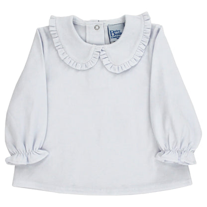 Girls Knit Peter Pan Shirt