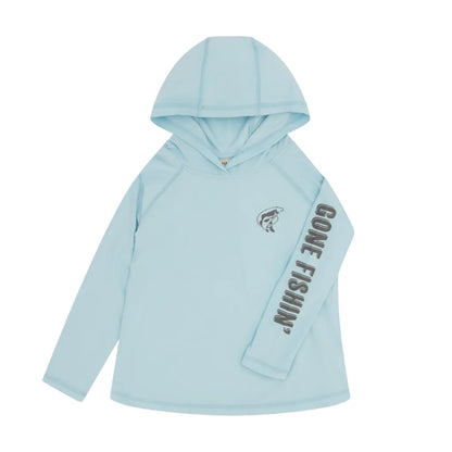 Reel Deal Tech Hoody - Crystal Blue