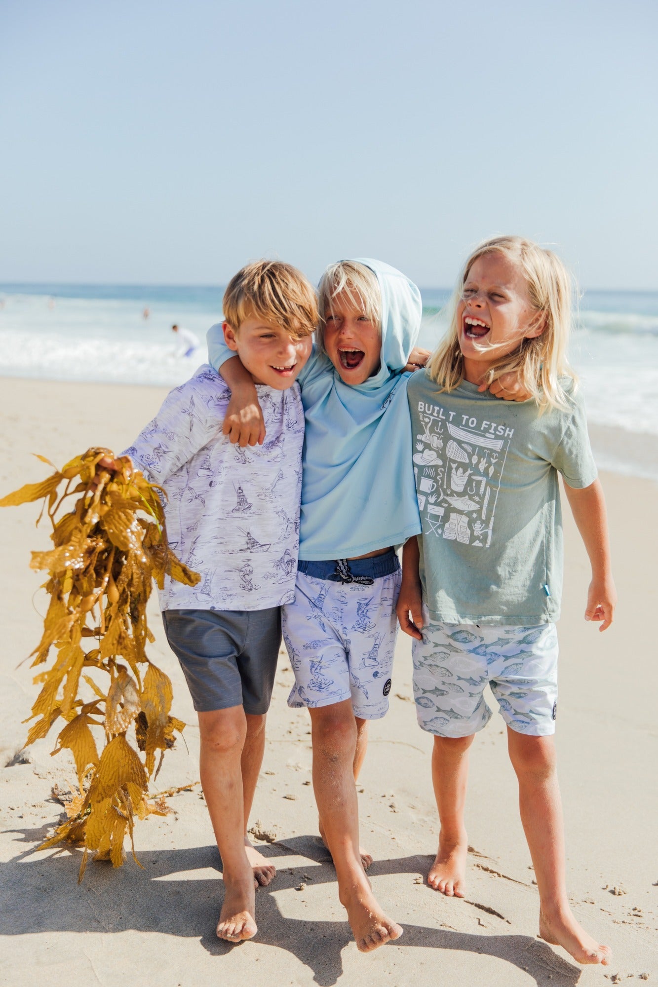 Reel Deal Tech Hoody - Crystal Blue