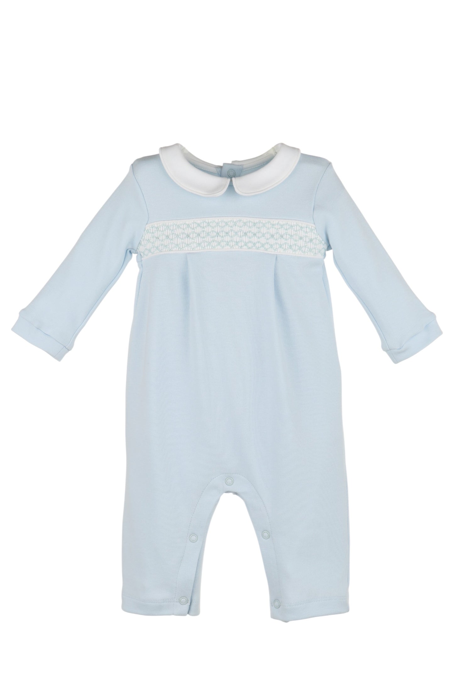 Warm Winter Smocked Romper-0005