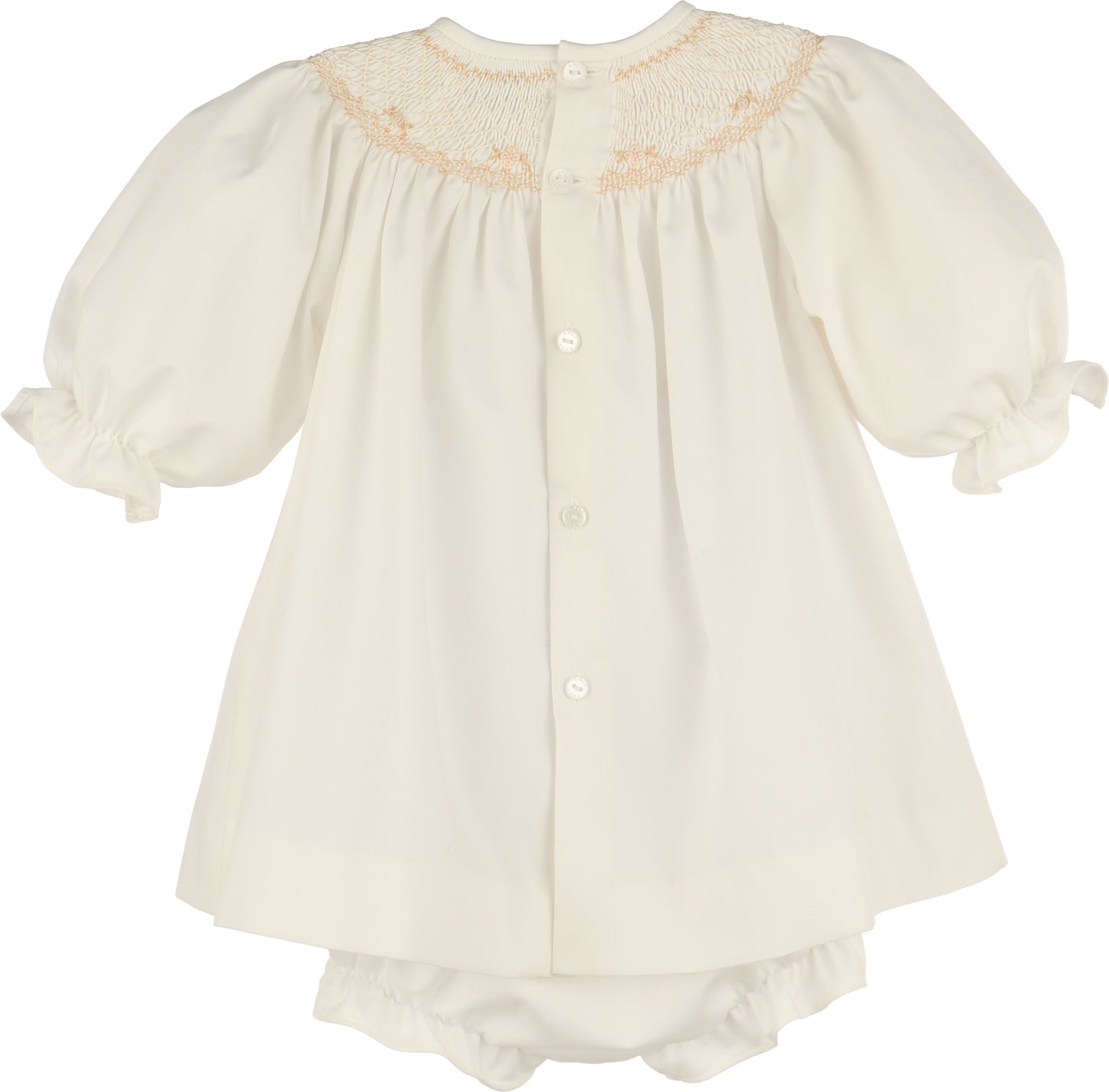 Classic Smock Bishop Set/Ivory-LM0501