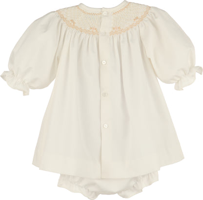 Classic Smock Bishop Set/Ivory-LM0501