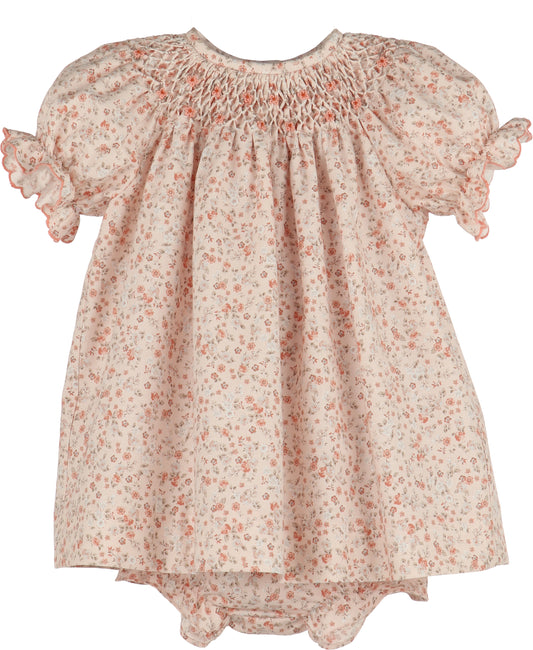 Honeycomb Smock Bishop/Orange-LM1102