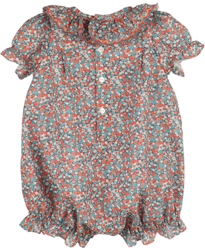 Floral Vintage Bubble/Blue-1402