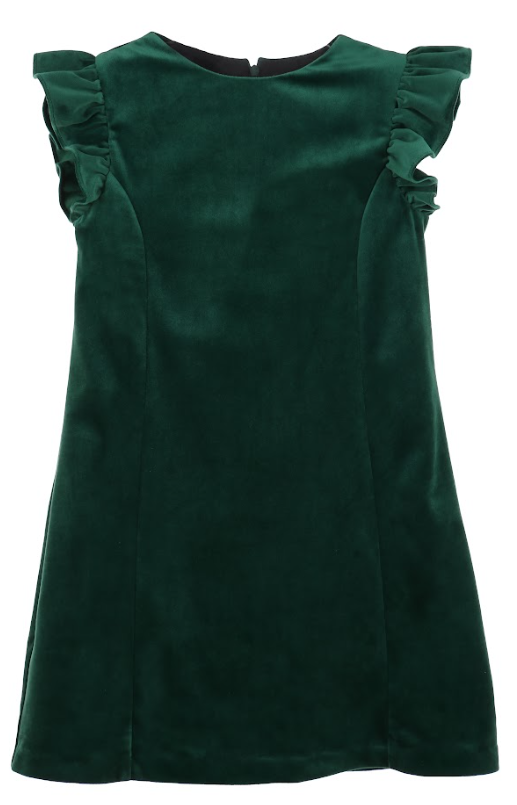 Deluxe Velvet Shift Dress-2805