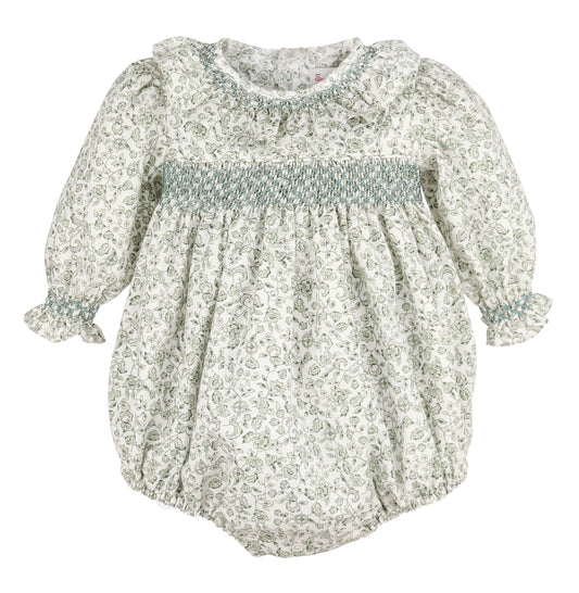 Heirloom Floral Bubble/Green-SL0802