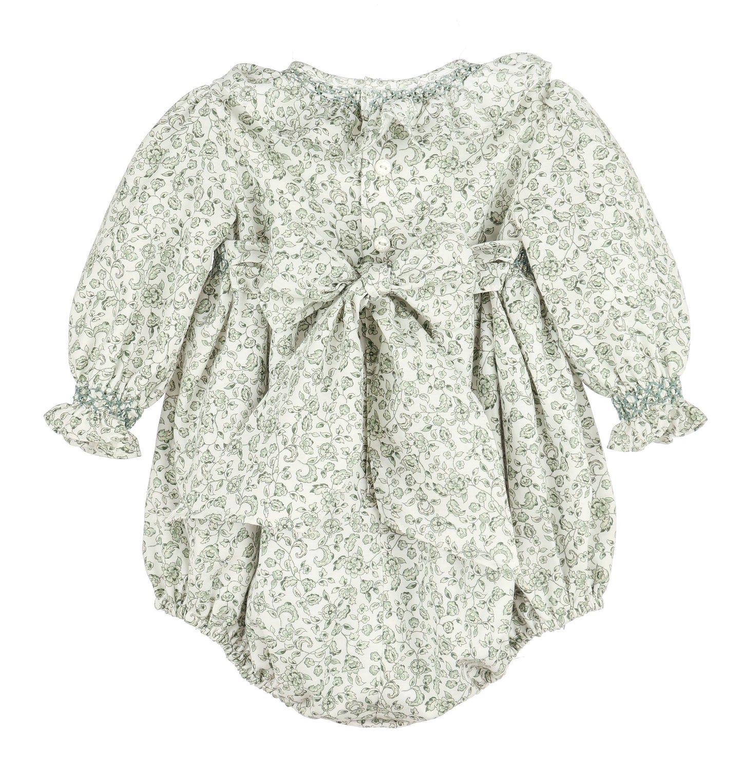 Heirloom Floral Dress/Green-SL0802