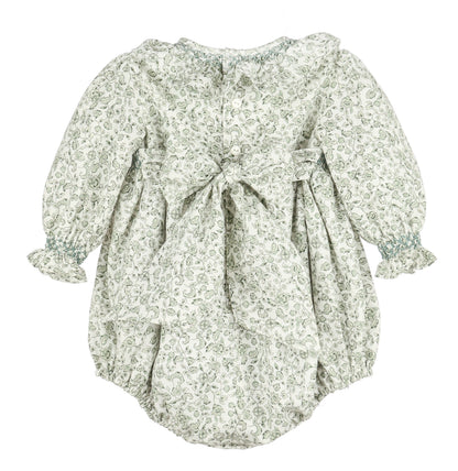 Heirloom Floral Dress/Green-SL0802