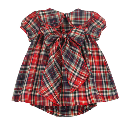 Evergreen Tartan Petal Float-1601