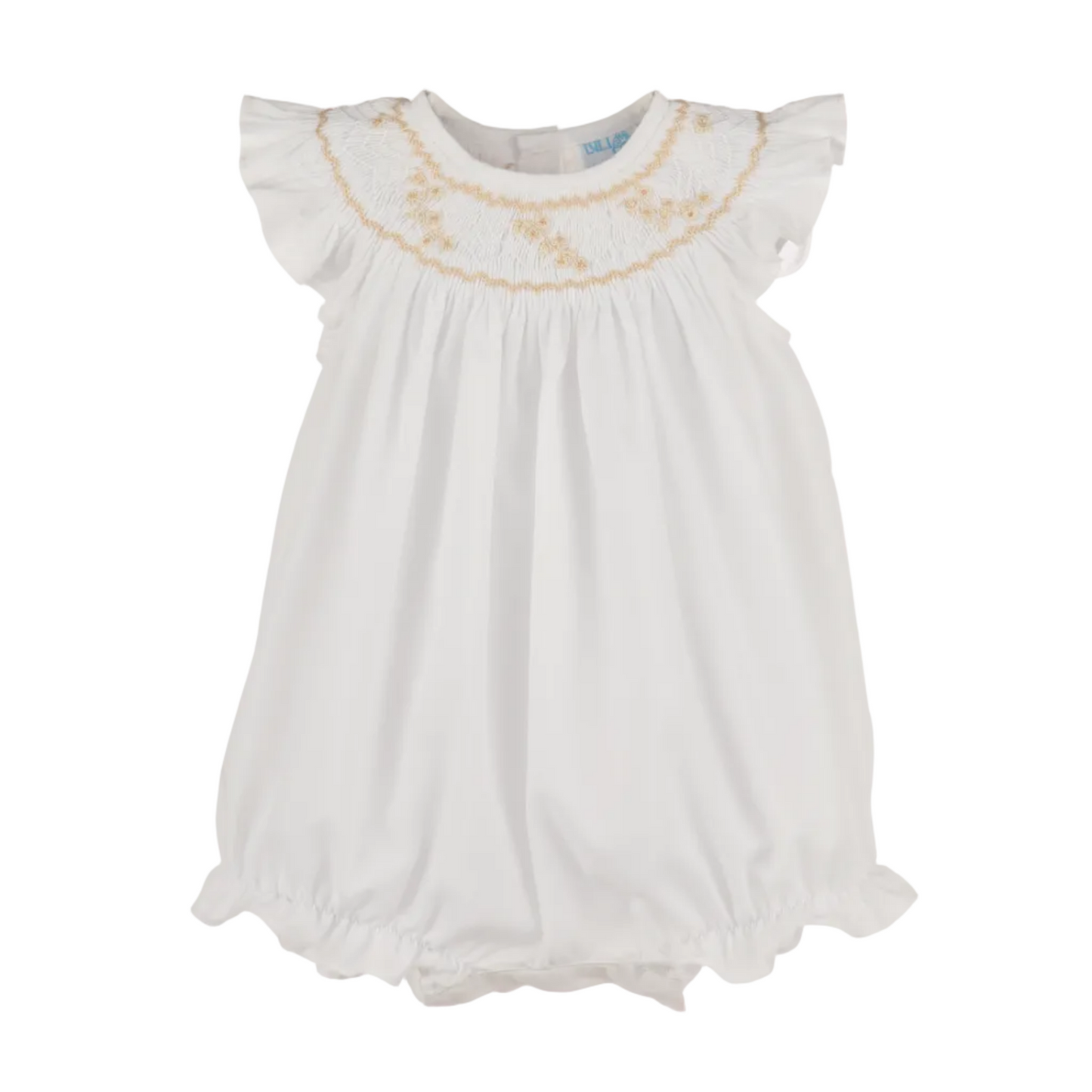 Combo Bubble Smock Batista - Beige
