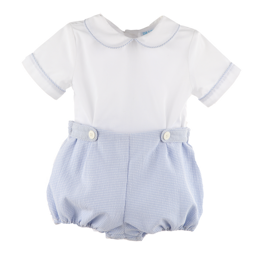Mini Vichy Boy Set - Blue