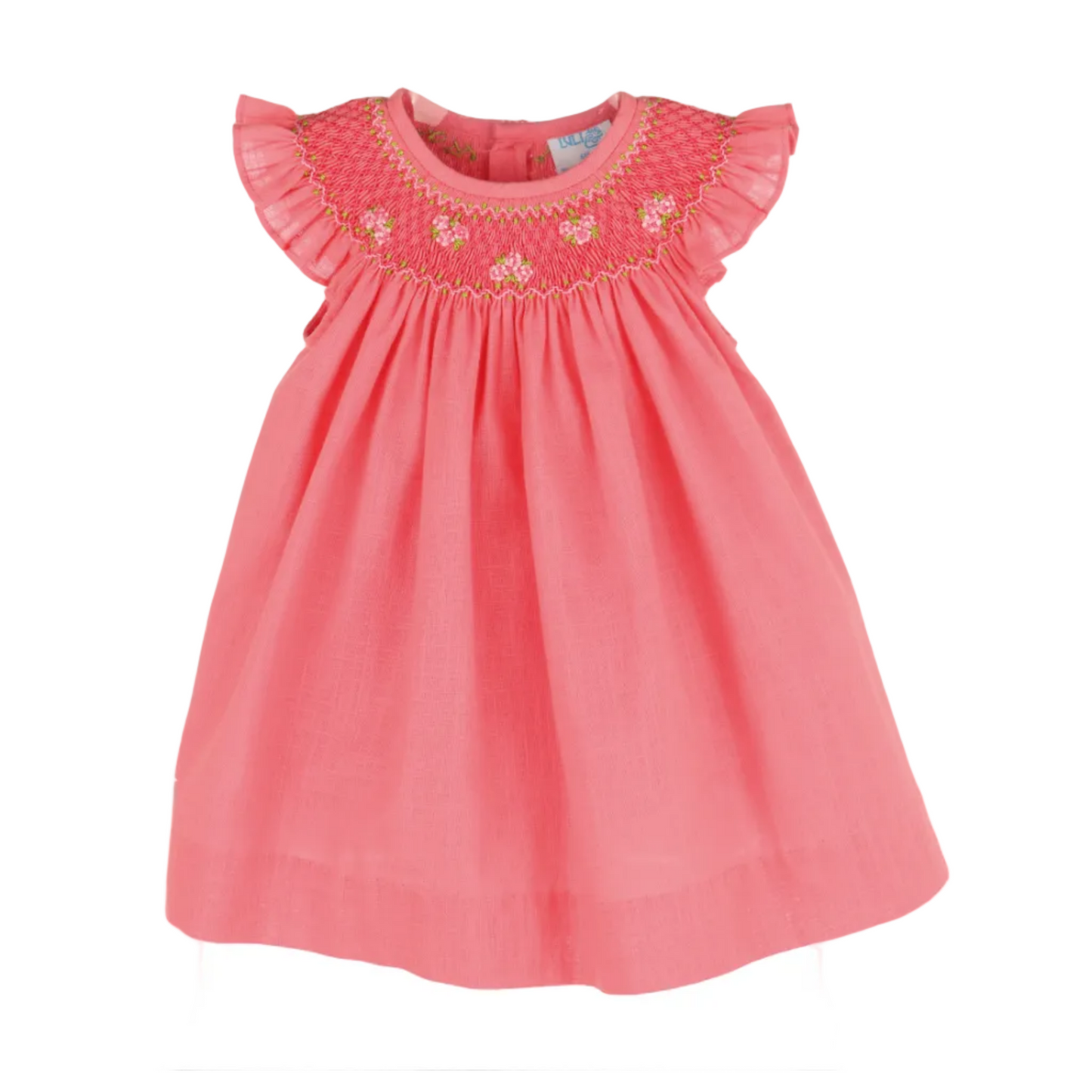 Fil a Fil Smock Bishop - Coral