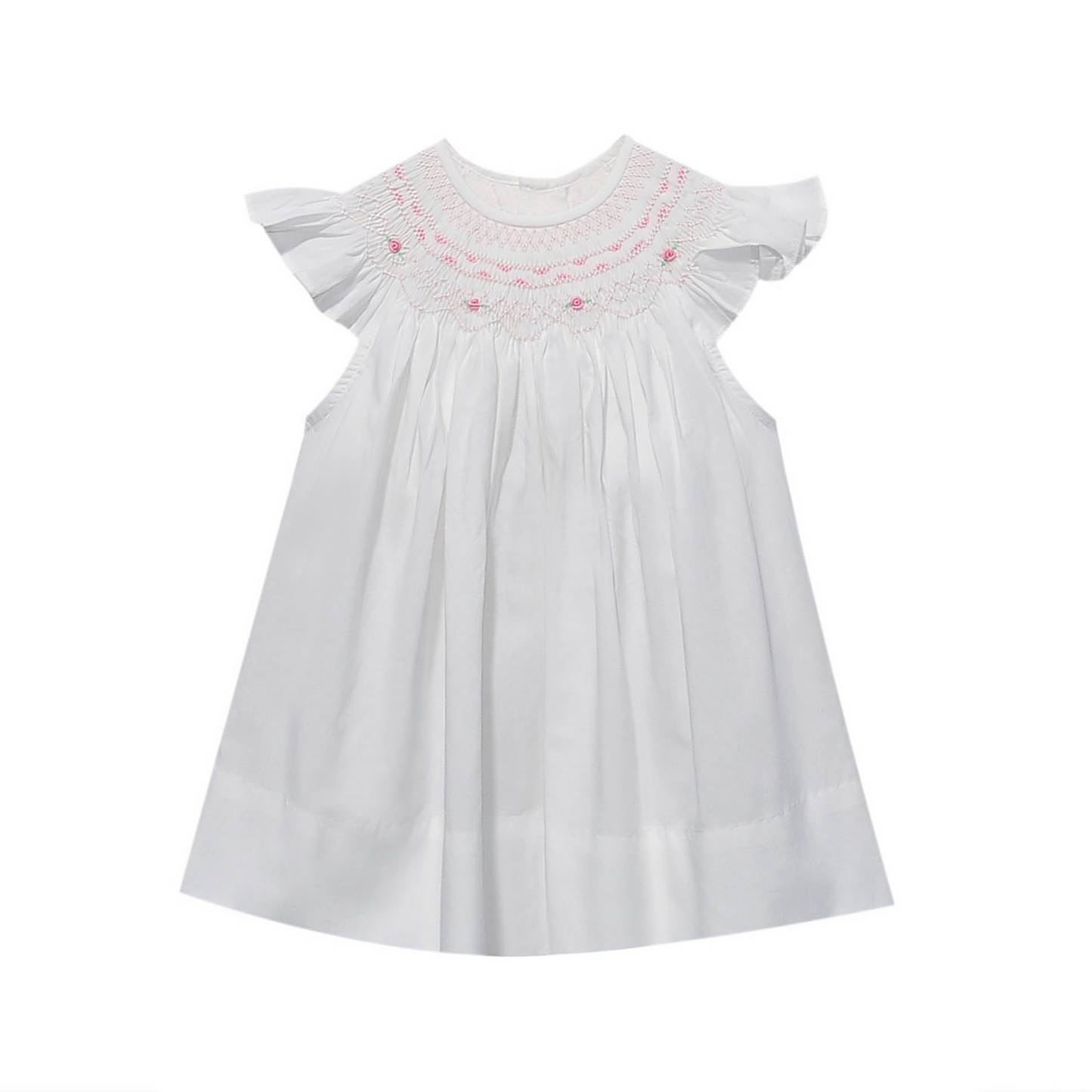 Georgette Dress - Roses & Ruffles