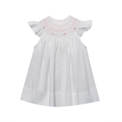 Georgette Dress - Roses & Ruffles