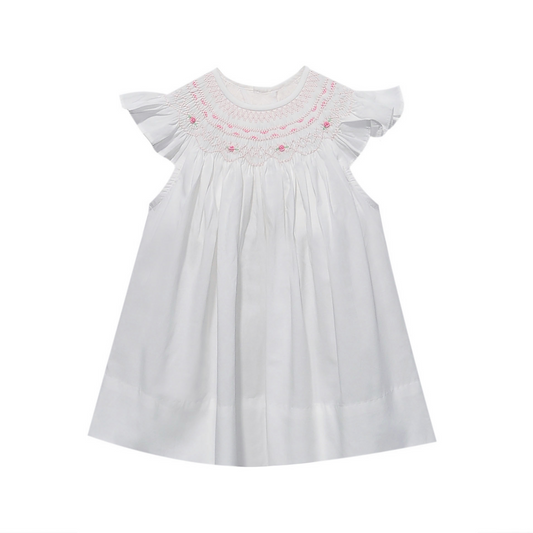 Georgette Dress - Roses & Ruffles