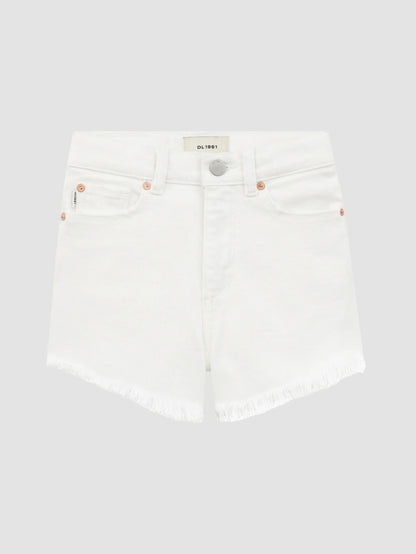 Lucy/White Frayed-27121