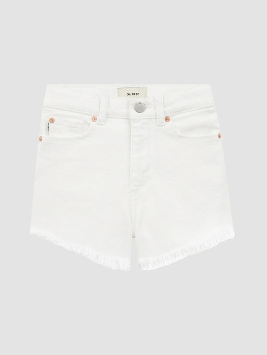 Lucy/White Frayed-27121