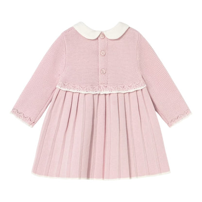 Collared Knit Dress - Crystal