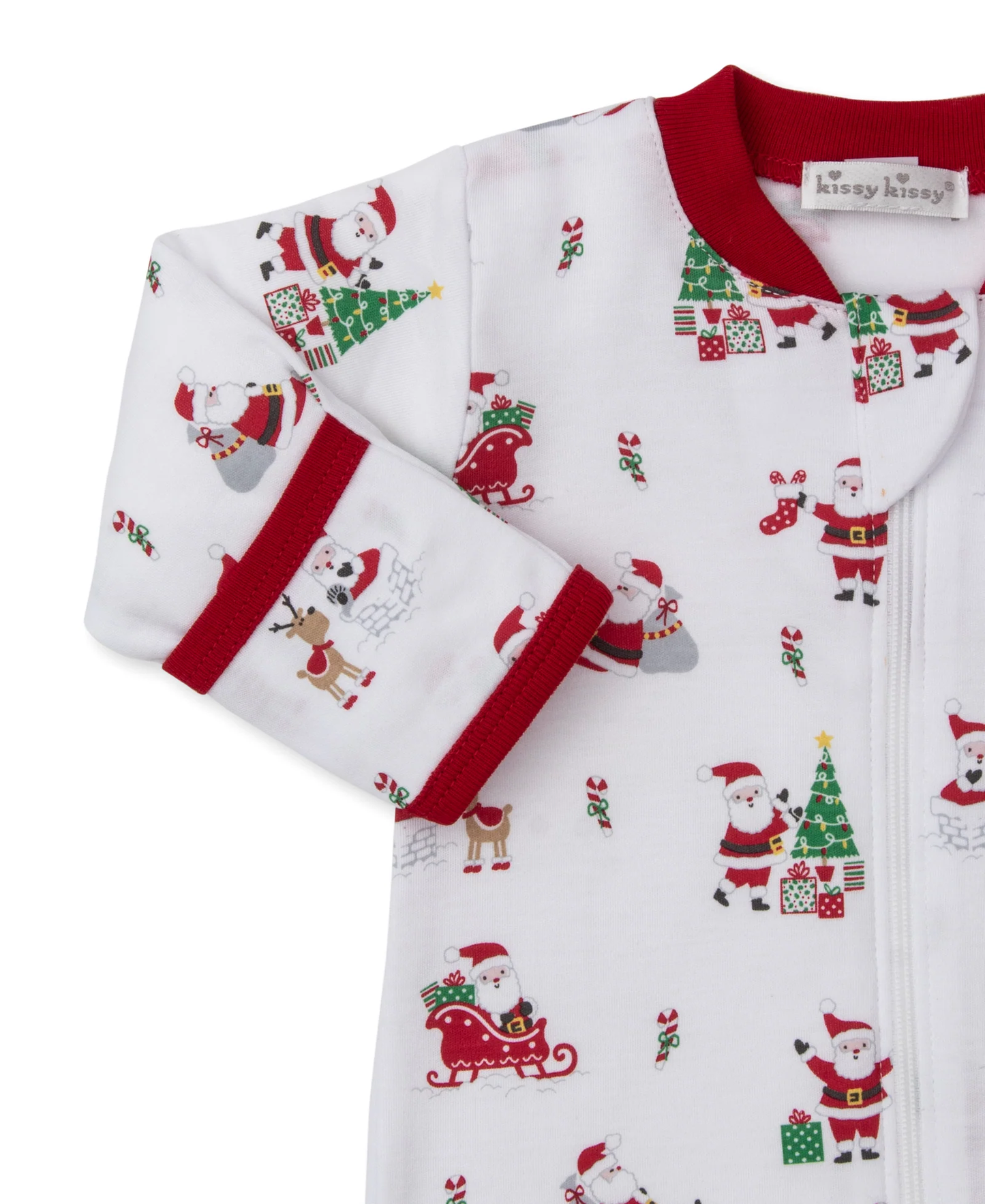 Christmas Capers Zip Footie