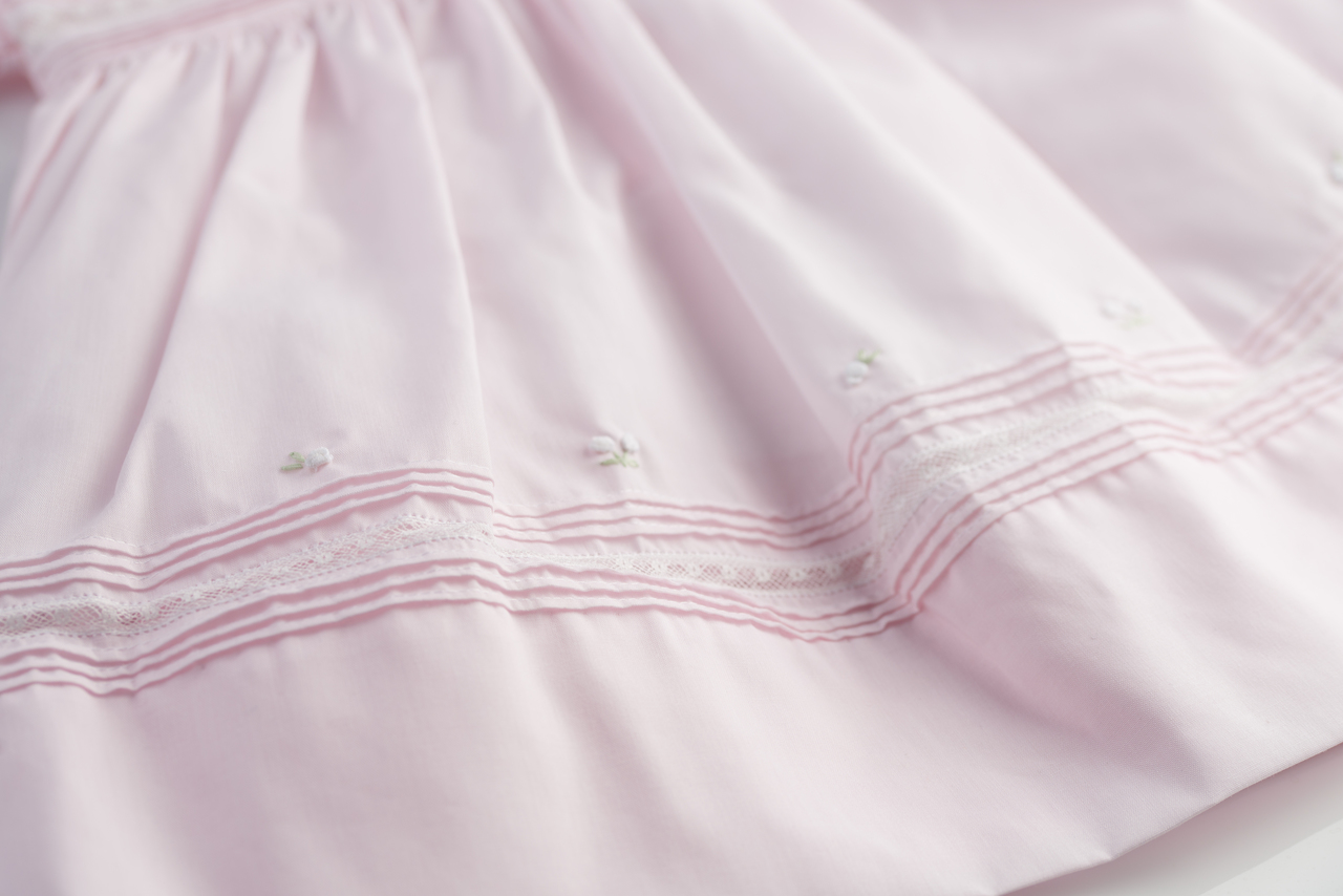 Floral Bullions & Lace Dress