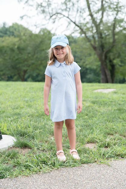 Blue Golfcart Girl's Hat