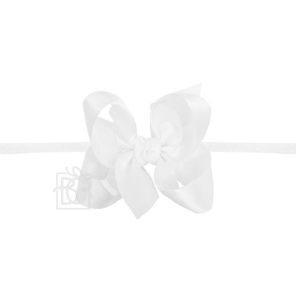 Satin Headband - 4.5" Large