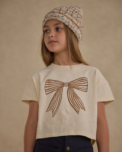 Boxy Tee - Bow