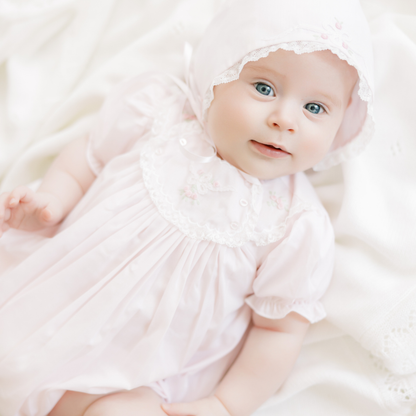 Vintage Bow Bubble - Pink